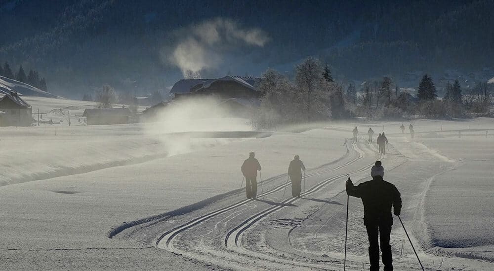 location ski de fond